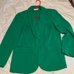 Melloday green blazer